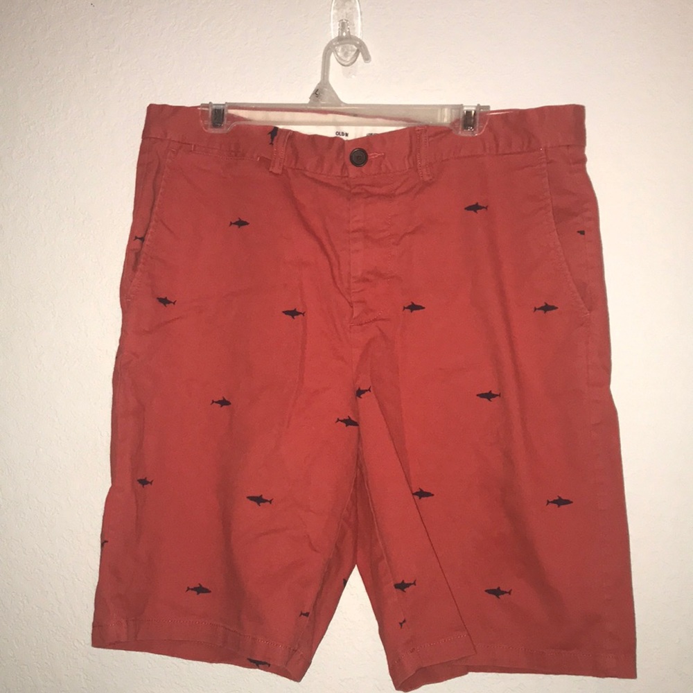 Old navy preppy shark shorts